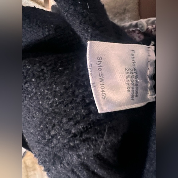 Elan size m cross, front turtleneck, sweater, thumb holes - Picture 5 of 9